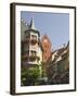 Street Scene with Gate Tower, Meersburg, Baden-Wurttemberg, Lake Constance, Germany-James Emmerson-Framed Photographic Print