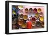 Street Scene with Moroccan Ceramics, Marrakech, Morocco, North Africa, Africa-Neil Farrin-Framed Photographic Print