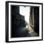 Street Scene with Old American Car, Havana, Cuba, West Indies, Central America-Lee Frost-Framed Photographic Print