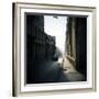 Street Scene with Old American Car, Havana, Cuba, West Indies, Central America-Lee Frost-Framed Photographic Print