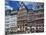 Street Scene with Pavement Cafes, Bars and Timbered Houses in the Romer Area of Frankfurt, Germany-Tovy Adina-Mounted Photographic Print