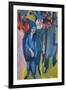 Street Scene-Ernst Ludwig Kirchner-Framed Giclee Print