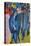 Street Scene-Ernst Ludwig Kirchner-Stretched Canvas