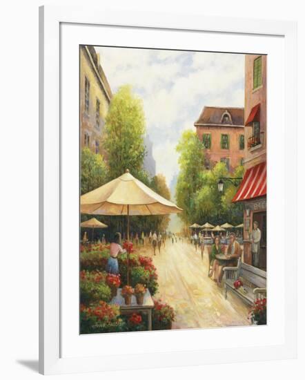 Street Scene-John Zaccheo-Framed Giclee Print