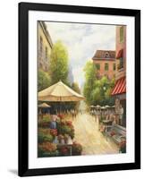 Street Scene-John Zaccheo-Framed Giclee Print