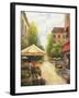 Street Scene-John Zaccheo-Framed Giclee Print