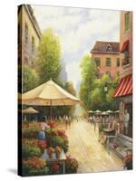 Street Scene-John Zaccheo-Stretched Canvas