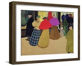 Street Scene-Félix Vallotton-Framed Giclee Print