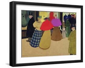 Street Scene-Félix Vallotton-Framed Giclee Print