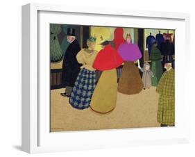 Street Scene-Félix Vallotton-Framed Giclee Print