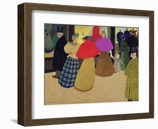 Street Scene-Félix Vallotton-Framed Giclee Print