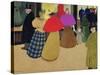 Street Scene-Félix Vallotton-Stretched Canvas