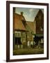 Street Scene-Jacobus Vrel-Framed Giclee Print