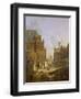 Street Scene-Jan Hendrik Verheyen-Framed Giclee Print