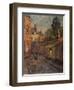 Street Scene-Henri Duhem-Framed Giclee Print