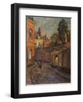 Street Scene-Henri Duhem-Framed Giclee Print