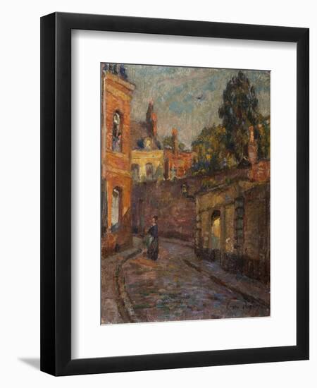 Street Scene-Henri Duhem-Framed Giclee Print