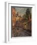 Street Scene-Henri Duhem-Framed Giclee Print