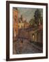 Street Scene-Henri Duhem-Framed Giclee Print