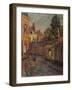 Street Scene-Henri Duhem-Framed Giclee Print