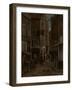 Street Scene-Jacobus Vrel or Frel-Framed Giclee Print