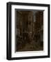 Street Scene-Jacobus Vrel or Frel-Framed Giclee Print