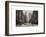 Street Scenes and Urban Landscape in Snowy Manhattan-Philippe Hugonnard-Framed Art Print