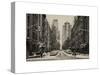 Street Scenes and Urban Landscape in Snowy Manhattan-Philippe Hugonnard-Stretched Canvas