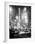 Street Scenes and Urban Night Landscape in Winter under the Snow-Philippe Hugonnard-Framed Photographic Print