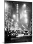 Street Scenes and Urban Night Landscape in Winter under the Snow-Philippe Hugonnard-Mounted Photographic Print