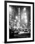 Street Scenes and Urban Night Landscape in Winter under the Snow-Philippe Hugonnard-Framed Photographic Print