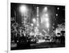 Street Scenes and Urban Night Landscape in Winter under the Snow-Philippe Hugonnard-Framed Photographic Print