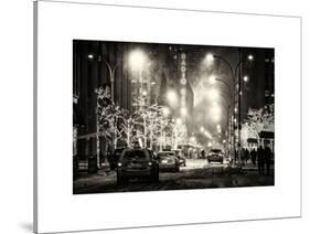 Street Scenes and Urban Night Landscape in Winter under the Snow-Philippe Hugonnard-Stretched Canvas