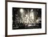 Street Scenes and Urban Night Landscape in Winter under the Snow-Philippe Hugonnard-Framed Art Print