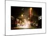 Street Scenes and Urban Night Landscape in Winter under the Snow-Philippe Hugonnard-Mounted Premium Giclee Print