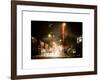 Street Scenes and Urban Night Landscape in Winter under the Snow-Philippe Hugonnard-Framed Art Print