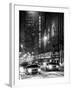 Street Scenes by Night in Winter under the Snow-Philippe Hugonnard-Framed Photographic Print