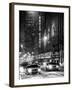Street Scenes by Night in Winter under the Snow-Philippe Hugonnard-Framed Photographic Print