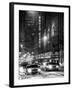 Street Scenes by Night in Winter under the Snow-Philippe Hugonnard-Framed Photographic Print