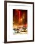 Street Scenes by Night in Winter under the Snow-Philippe Hugonnard-Framed Art Print