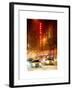 Street Scenes by Night in Winter under the Snow-Philippe Hugonnard-Framed Art Print