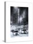 Street Scenes by Night in Winter under the Snow-Philippe Hugonnard-Stretched Canvas