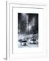 Street Scenes by Night in Winter under the Snow-Philippe Hugonnard-Framed Art Print