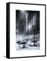 Street Scenes by Night in Winter under the Snow-Philippe Hugonnard-Framed Stretched Canvas