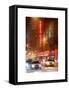 Street Scenes by Night in Winter under the Snow-Philippe Hugonnard-Framed Stretched Canvas