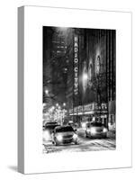 Street Scenes by Night in Winter under the Snow-Philippe Hugonnard-Stretched Canvas