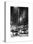 Street Scenes by Night in Winter under the Snow-Philippe Hugonnard-Stretched Canvas