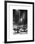 Street Scenes by Night in Winter under the Snow-Philippe Hugonnard-Framed Art Print