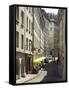 Street Scenes from Geneva Old Town, Geneva, Switzerland, Europe-Matthew Frost-Framed Stretched Canvas