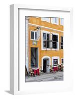 Street Scenes from Nyhavn, Copenhagen, Sjaelland, Denmark-Fredrik Norrsell-Framed Photographic Print